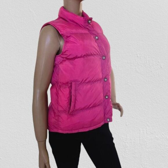 Cherokee Girls Juniors Pink Puffer Vest Size XL - Picture 4 of 7